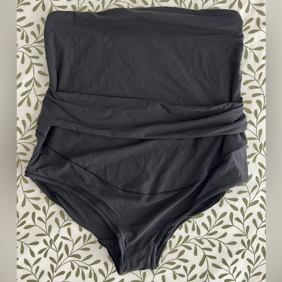 SKIMS Fit Everybody - MATERNITY BANDED HIGH-WAISTED BRIEF - Onyx - Large - Picture 4 of 6